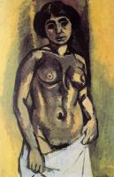 Matisse, Henri Emile Benoit - nude black and gold